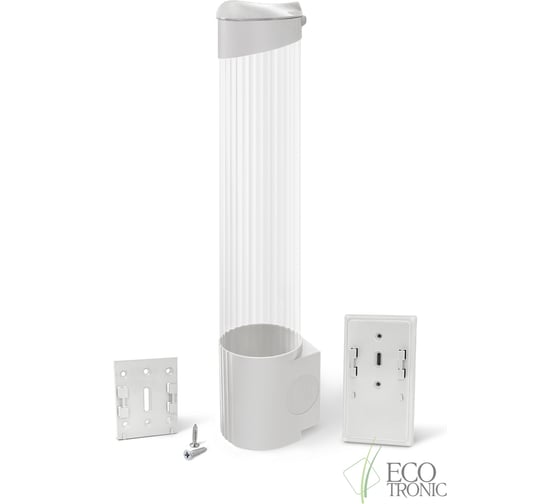 Изображение товара Держатель для стаканов ECOTRONIC белый ETK2724/