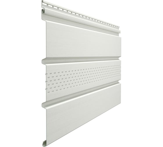 Изображение товара Софит с центральной перфорацией Docke Premium пломбир PSTT-1044