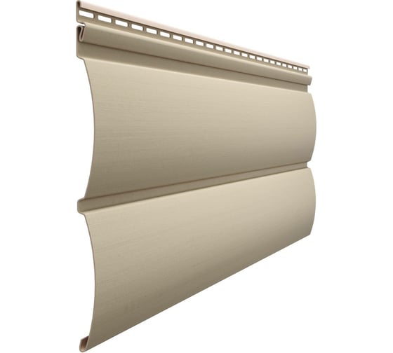 Изображение товара Сайдинг Docke Premium (блок-хаус; крем-брюле) PSBH-1041