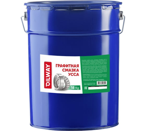 Изображение товара Графитная смазка OILWAY УССА 18 кг 4640076016244