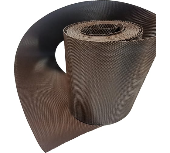 Изображение товара Садовая бордюрная лента ГЕОКАРКАС шоколадно-коричневая, 10.2x0.19 м 4673726848193