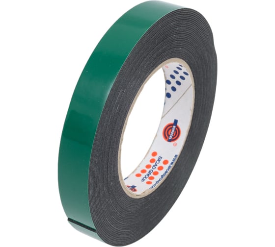 Изображение товара Двухсторонняя пенополиэтиленовая лента Jeta PRO черная, 19 мм х 10 м, PROFIL 770/19