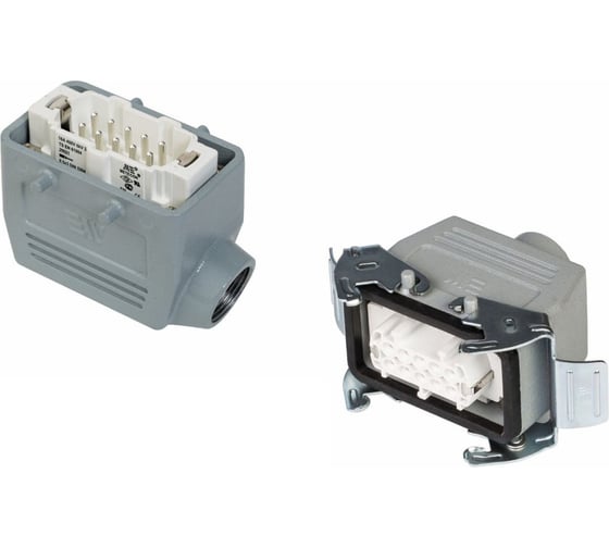 Изображение товара Прямоугольный промышленный разъем Mete Enerji комплект H10E-A2M-B2ZF 685607K