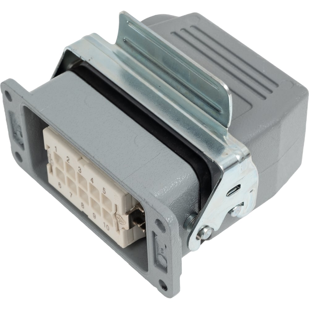 Изображение товара Промышленный прямоугольный разъем Mete Enerji комплект H10E-AM-BZF