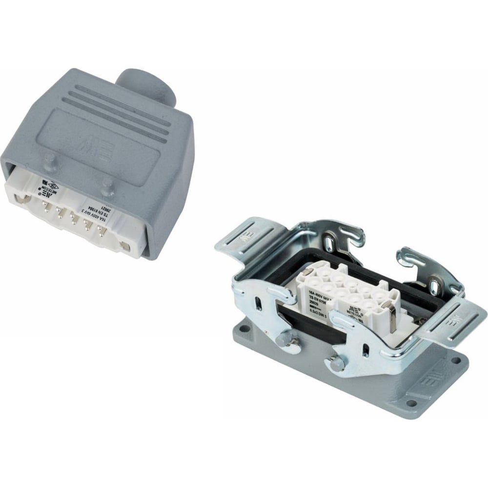 Изображение товара Прямоугольный промышленный разъем Mete Enerji комплект H10E-B2M-C2F 685602K