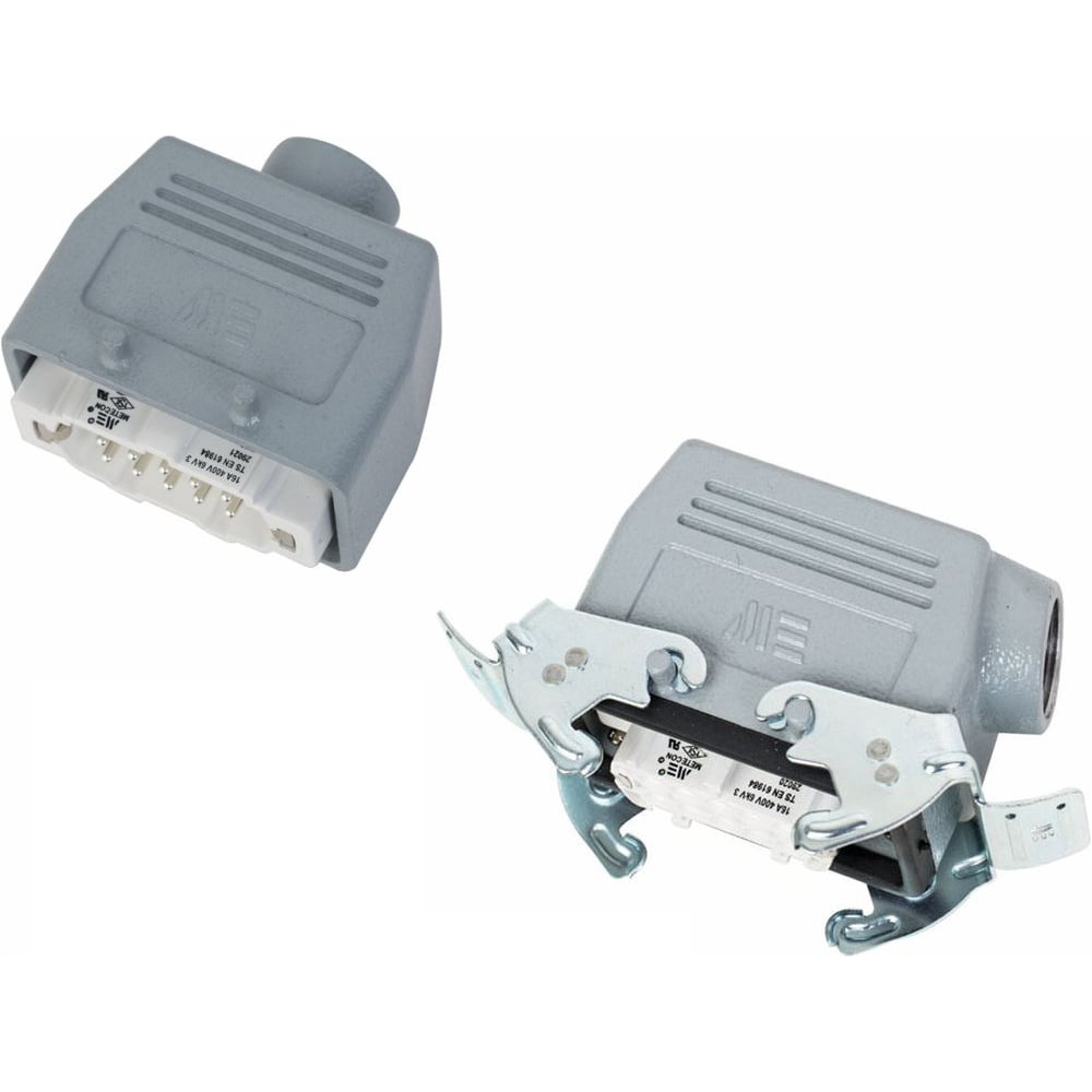 Изображение товара Промышленный прямоугольный разъем Mete Enerji H10E-B2M-A2ZF 10 контактов