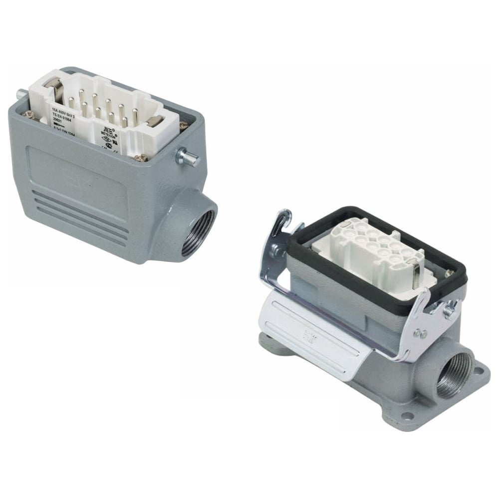 Изображение товара Прямоугольный промышленный разъем Mete Enerji комплект H10E-AM-EF 685593K