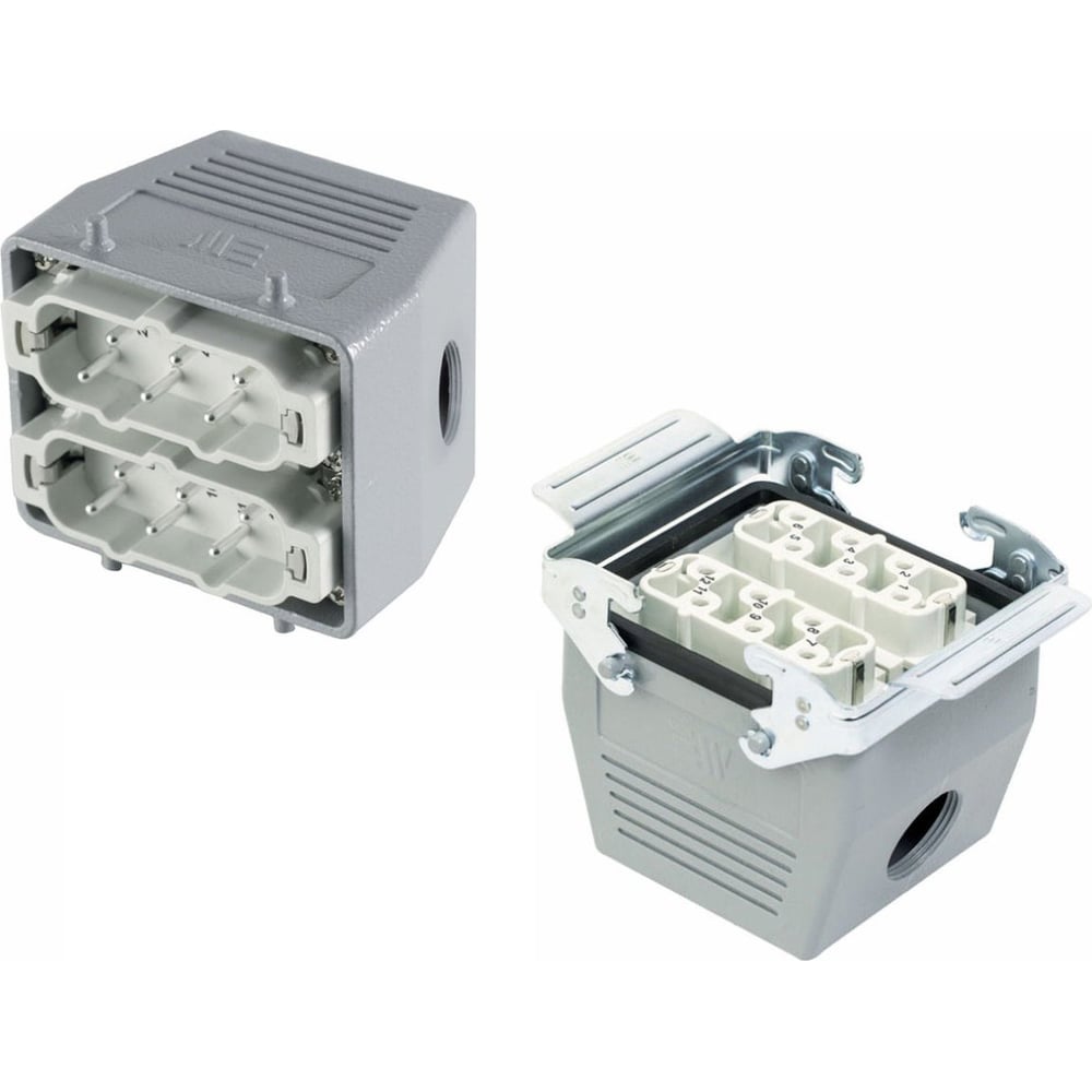 Изображение товара Промышленный прямоугольный разъем Mete Enerji H12HSB-A2M-A2ZF 12 контактов IP65