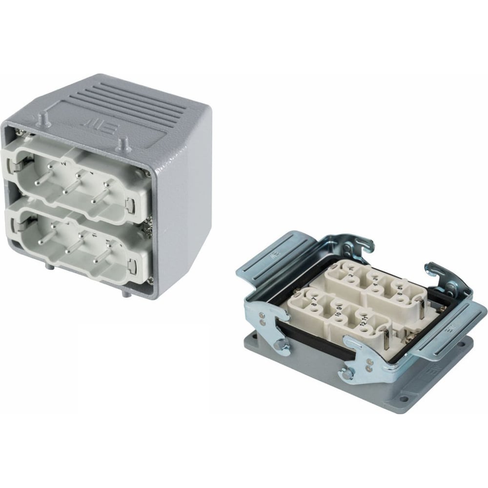 Изображение товара Промышленный разъем Mete Enerji H12HSB-B2M-C2F 400/690В 35А