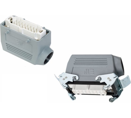 Изображение товара Прямоугольный промышленный разъем Mete Enerji комплект H16E-A2M-A2ZF 685635K