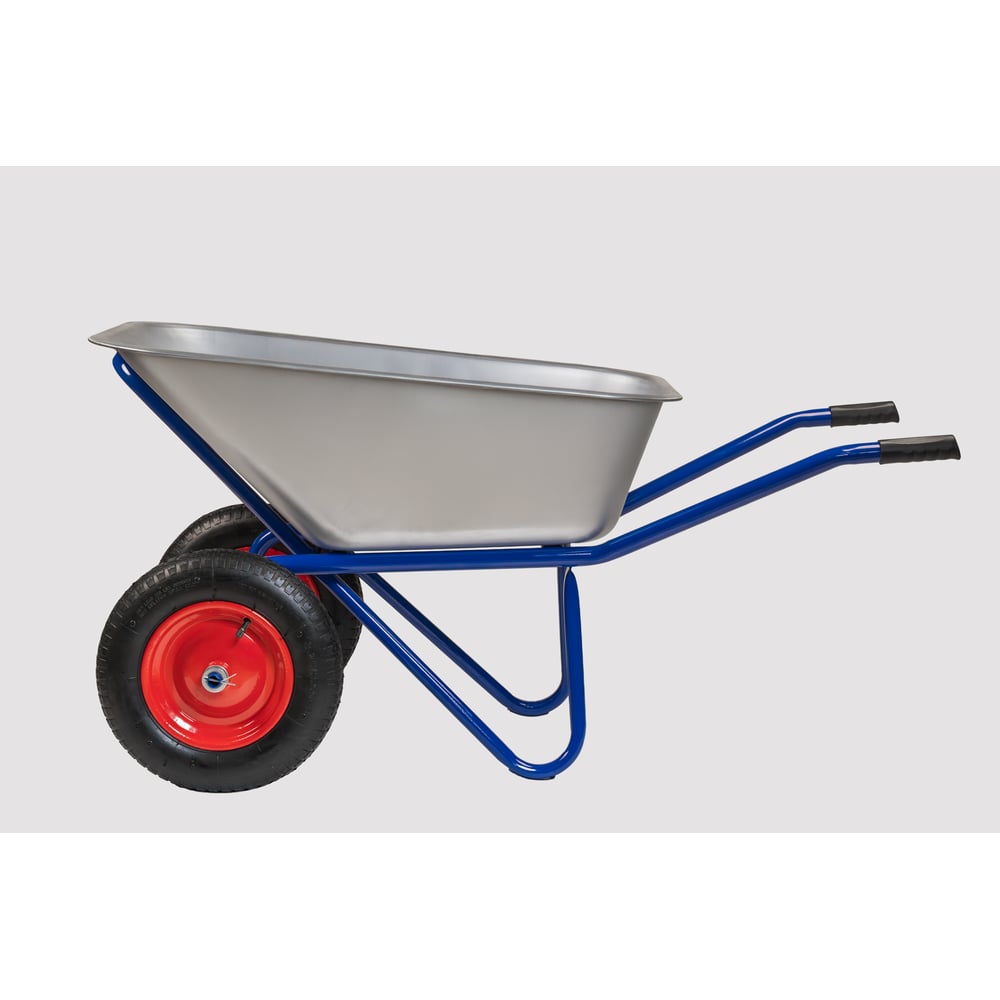 Изображение товара Строительная, двухколесная тачка Variant ПРОМО 110 л, 2 колеса 3.25/3.00-8, корыто 0.7 мм. 12110Пм Изображение товара Строительная, двухколесная тачка Variant ПРОМО 110 л, 2 колеса 3.25/3.00-8, корыто 0.7 мм. 12110Пм