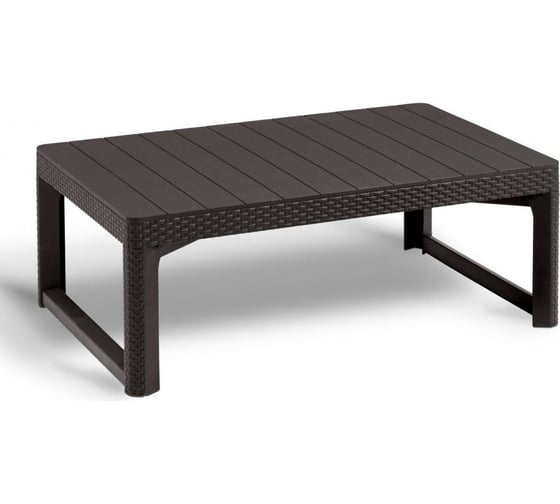 Изображение товара Стол Keter Lyon rattan table коричневый 233834