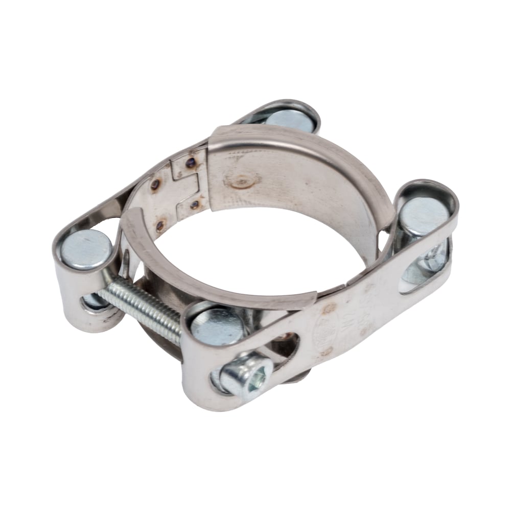 Изображение товара Двухболтовый шарнирный хомут MGF 35-45/20 из нержавеющей стали