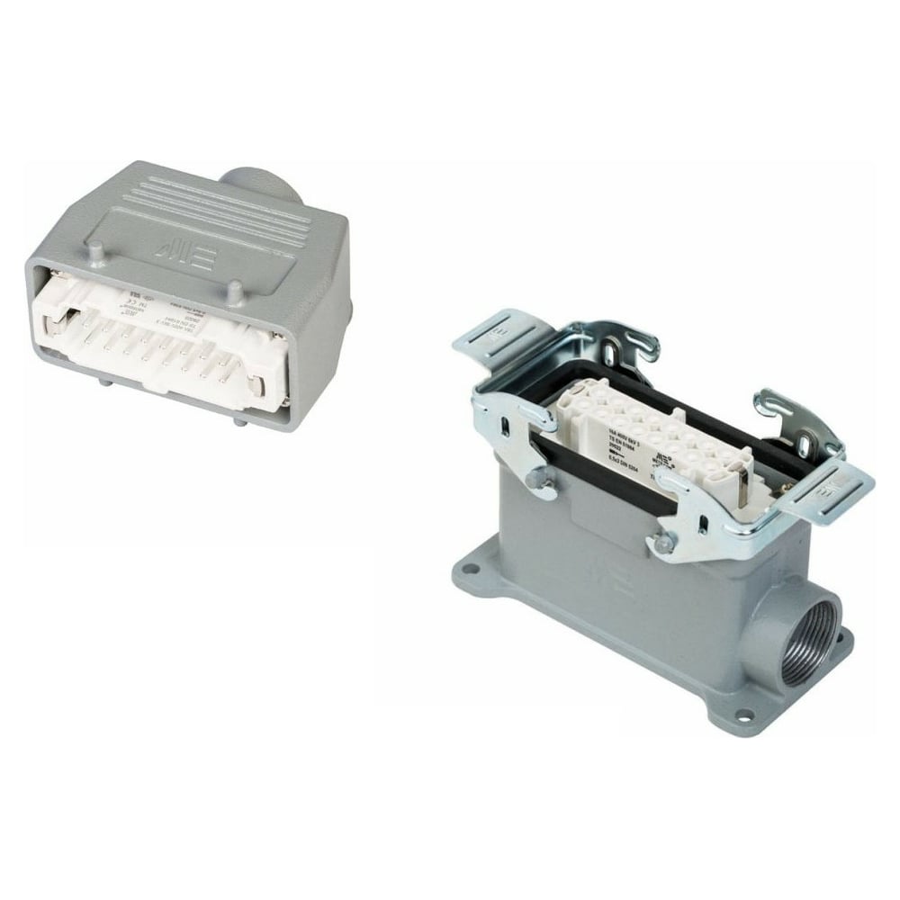 Изображение товара Промышленный прямоугольный разъем Mete Enerji H16E-B2M-D2F 685630K IP65