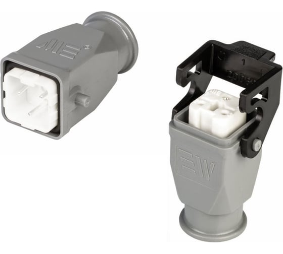 Изображение товара Прямоугольный промышленный разъем Mete Enerji комплект H3A-BPM-BPZF 685531K