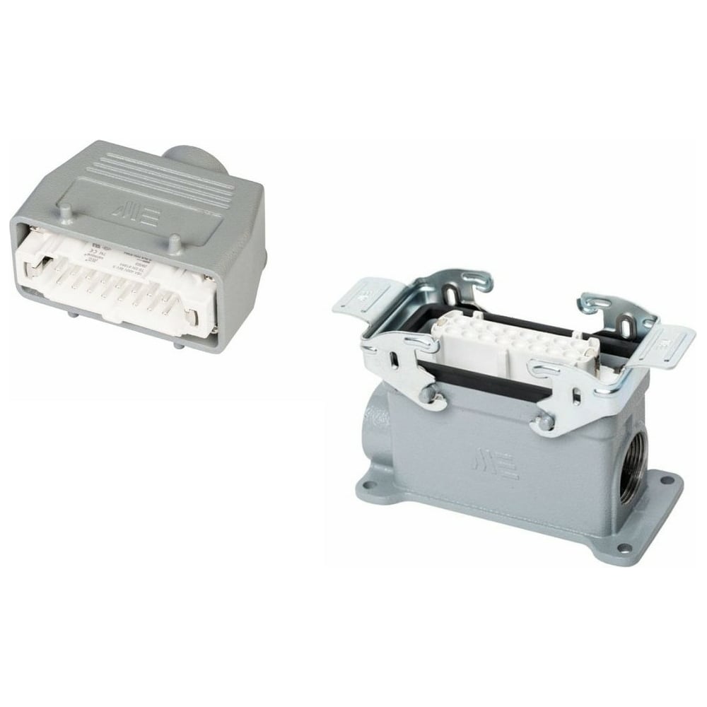 Изображение товара Прямоугольный промышленный разъем Mete Enerji комплект H16E-B2M-E2F 685632K