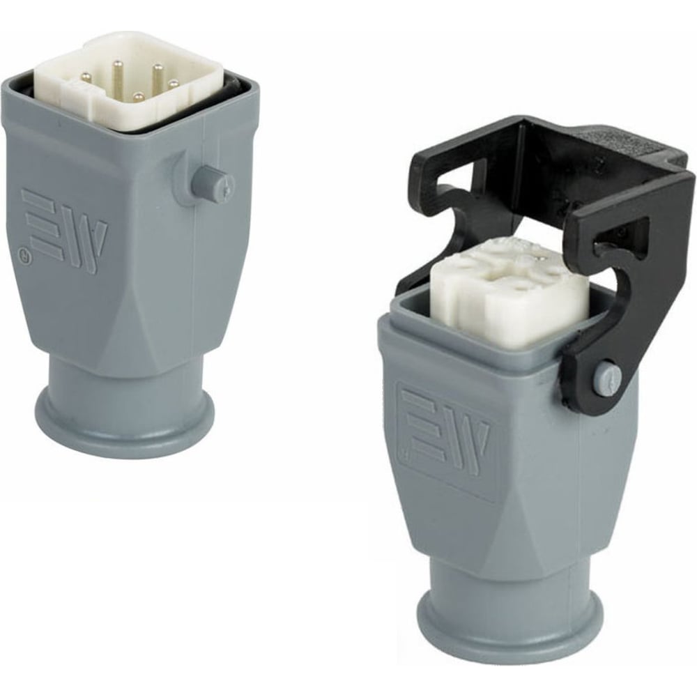 Изображение товара Промышленный прямоугольный разъем Mete Enerji H5A-BPMS-BPZFS комплект