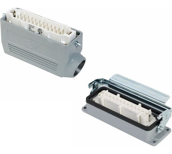 Изображение товара Прямоугольный промышленный разъем Mete Enerji комплект H24E-AM-CF 685637K