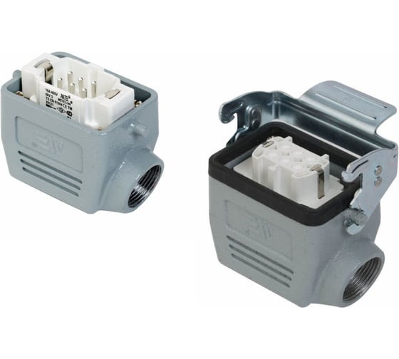 Изображение товара Прямоугольный промышленный разъем Mete Enerji комплект H6E-AM-AZF 685583K