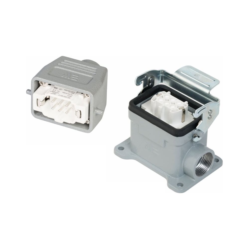 Изображение товара Прямоугольный промышленный разъем Mete Enerji комплект H6E-BM-DF 685574K