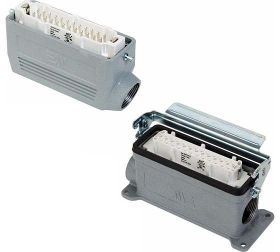 Изображение товара Прямоугольный промышленный разъем Mete Enerji комплект H24E-AM-EF 685645K