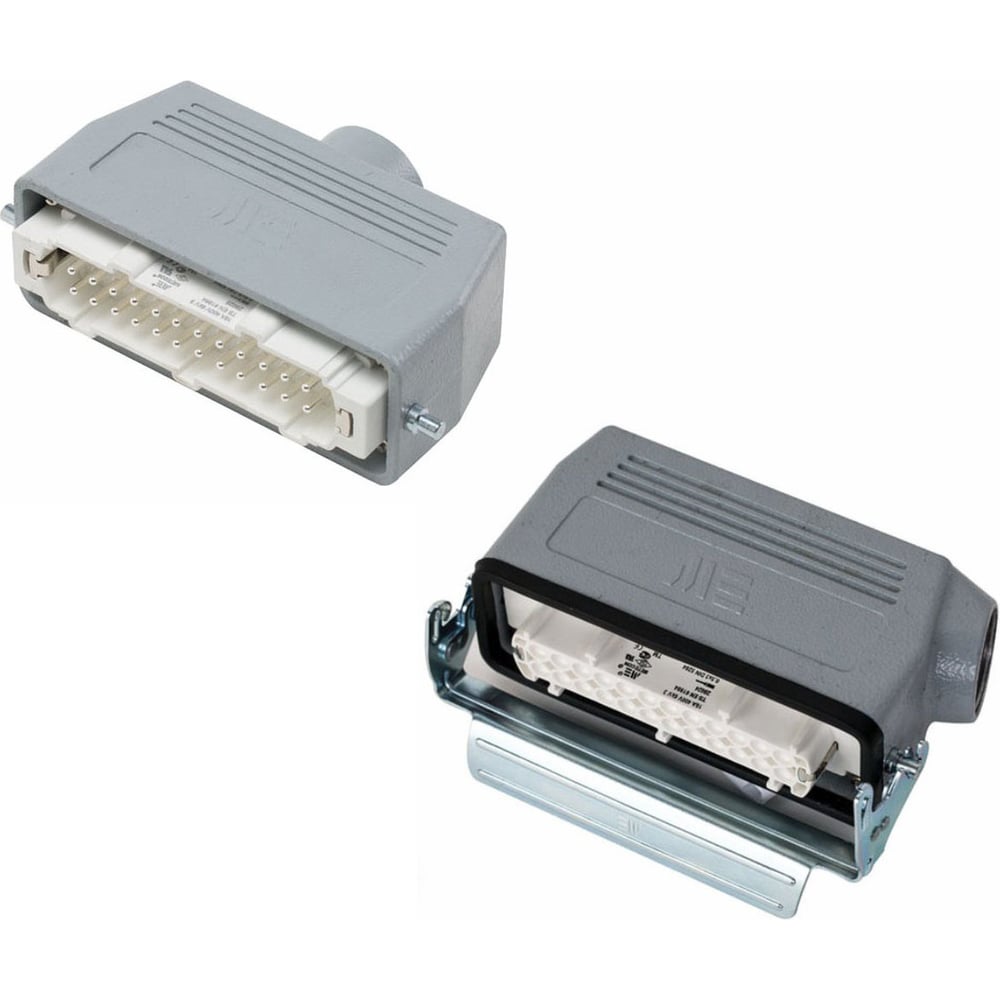 Изображение товара Промышленный разъем Mete Enerji H24E-BM-AZF 24 контакта IP65 алюминий