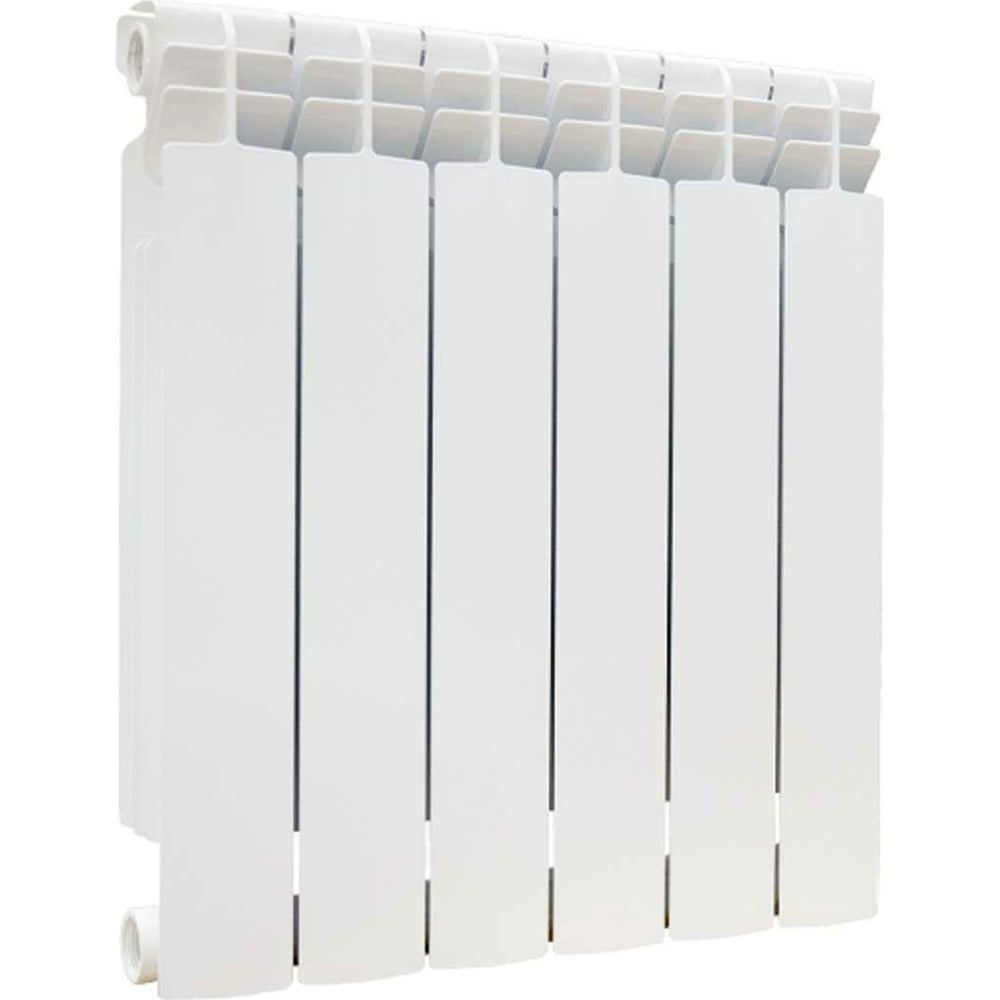 Изображение товара Биметаллический радиатор Fondital EVOSTAL 6 секций 500x100 с боковым подключением