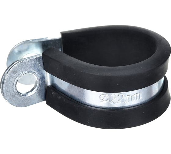 Изображение товара Хомут для крепления труб MGF Руббер 22/15 W1 1-5-15-1-22