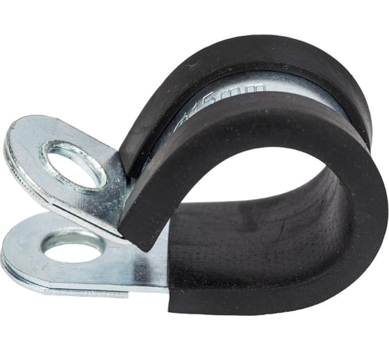 Изображение товара Хомут для крепления труб MGF Руббер 15/15 W1 1-5-15-1-15