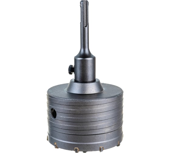 Изображение товара Коронка твердосплавная по бетону 90 мм в сборе с хвостовиком SDS+ 110 мм Резолюкс 62090