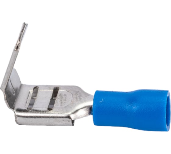 Изображение товара Изолированная клемма "мама"+"папа" Nord-Yada 2в1 6.3мм+штекер-6.3мм 1.5-2.5кв.мм (синяя) 906330