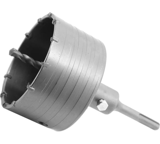 Изображение товара Коронка твердосплавная по бетону 40 мм в сборе с хвостовиком SDS+ 110 мм Резолюкс 62040