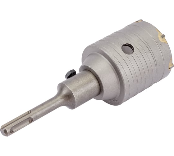 Изображение товара Коронка твердосплавная по бетону 60 мм в сборе с хвостовиком SDS+ 110 мм Резолюкс 62060