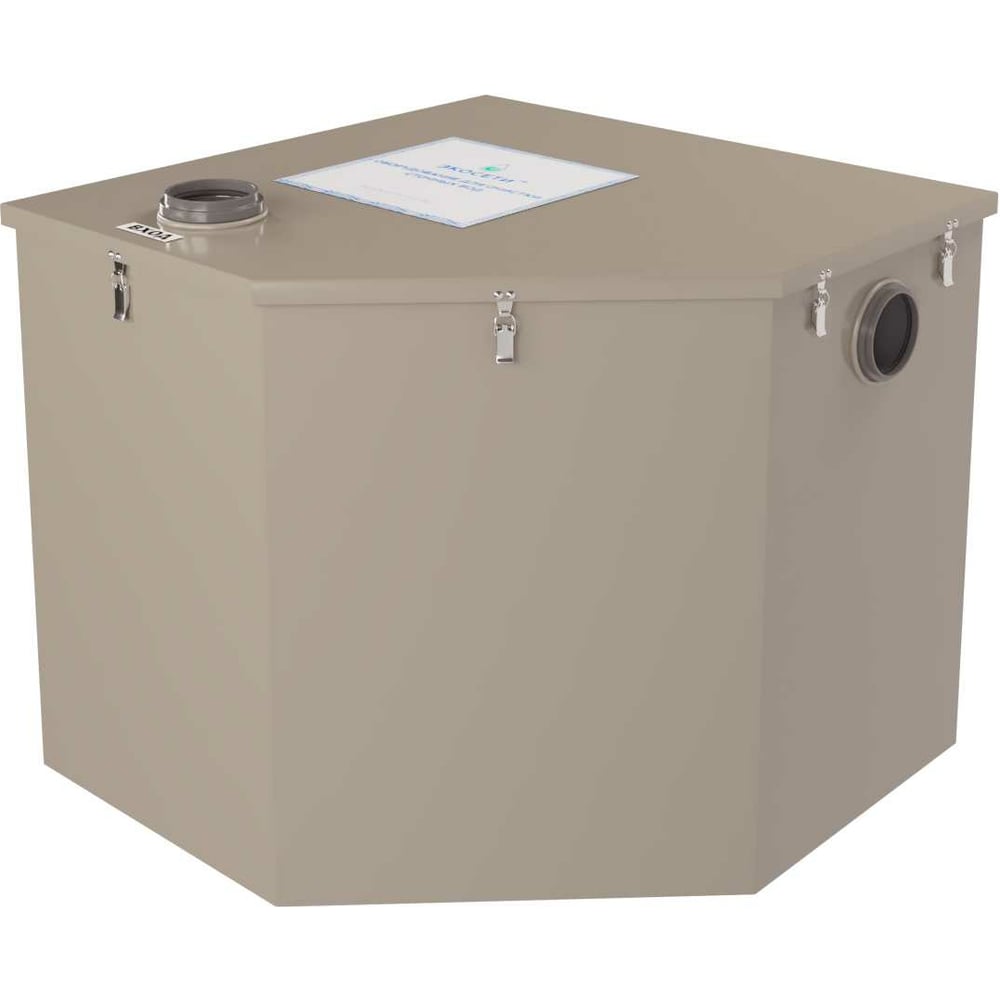 Изображение товара Угловой жироуловитель Экосети ОВ 10 УОВ10 для бытовых и промышленных систем