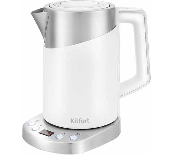 Изображение товара Чайник KITFORT 1,7 л белый КТ-660-1