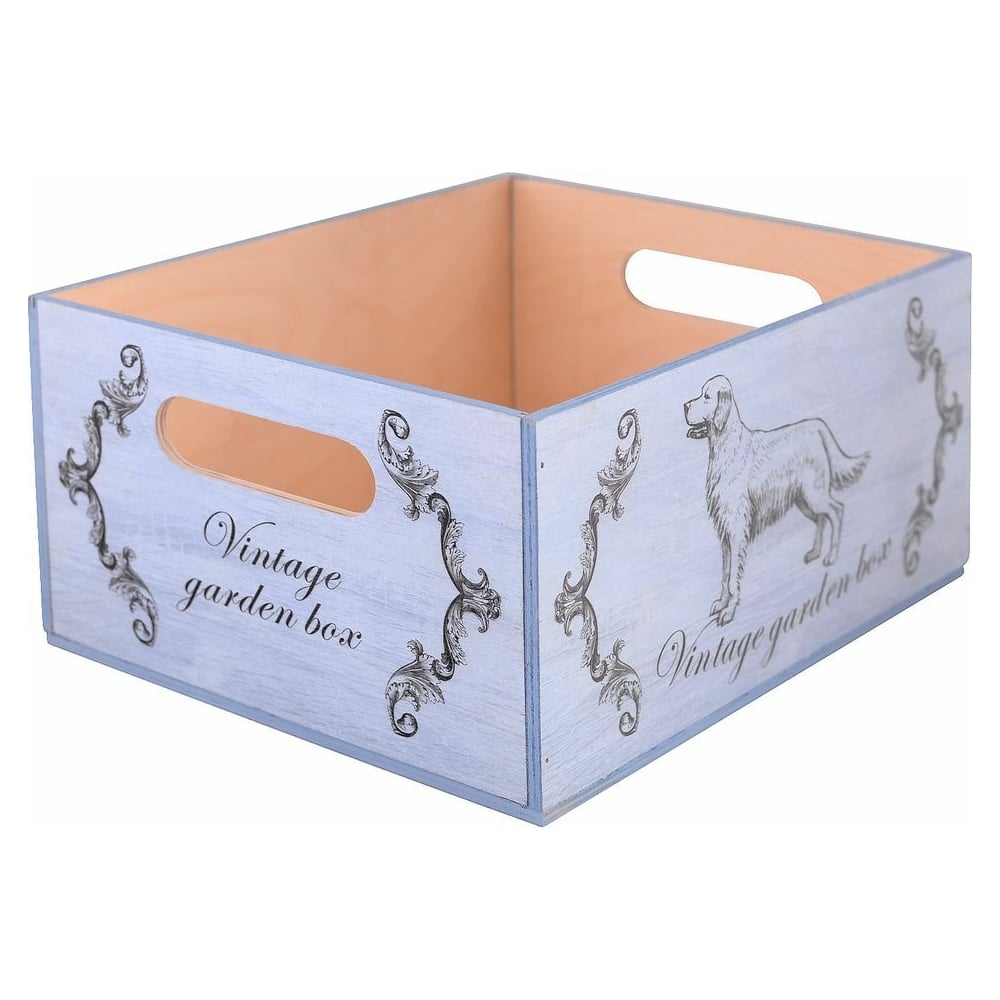 Изображение товара Декоративный ящик МУЛЬТИДОМ Верный друг 30х23,5х14,5 см для хранения