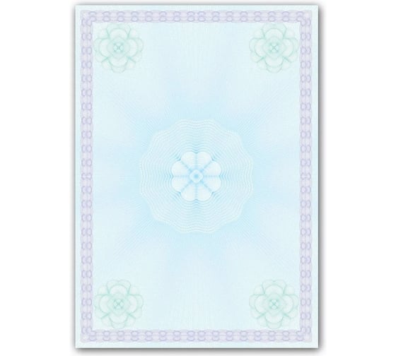 Изображение товара Бумага для сертификатов, дипломов, грамот GRM SET-03 А4, верже 100г, упаковка 10 листов 068420039