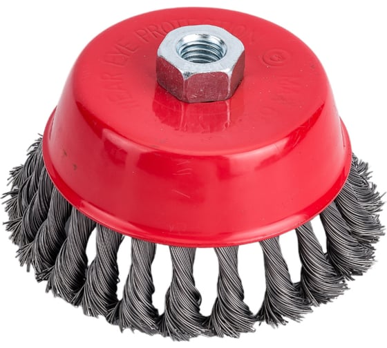 Изображение товара Щетка-чашка по металлу крученая 125 мм, М14 для УШМ SAMGRUPP SAMC-030100125
