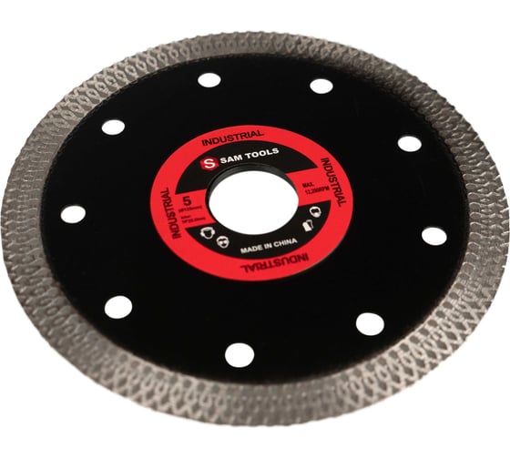 Изображение товара Отрезной диск SAMGRUPP по керамике 125x1,2x22,23 TURBO SAMC-018002125