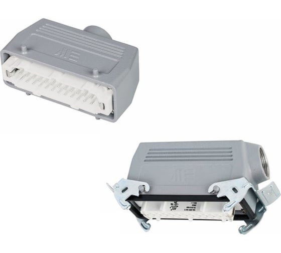 Изображение товара Прямоугольный промышленный разъем Mete Enerji комплект H24E-B2M-A2ZF 685662K