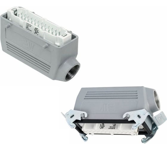 Изображение товара Прямоугольный промышленный разъем Mete Enerji комплект H24E-A2M-A2ZF 685661K