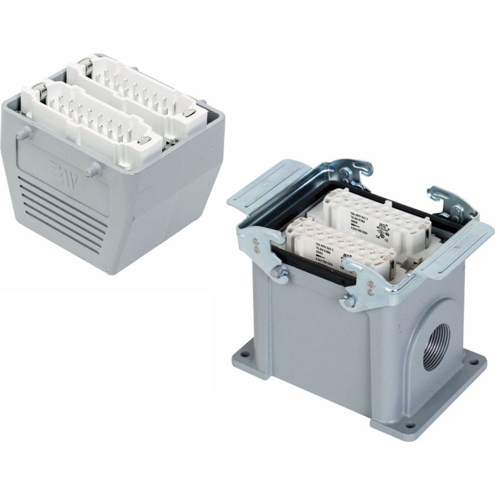 Изображение товара Прямоугольный промышленный разъем Mete Enerji H32E-B2M-D2F