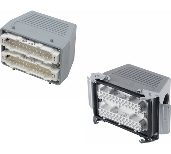 Изображение товара Прямоугольный промышленный разъем Mete Enerji комплект H48E-B2M-A2ZF 685682K