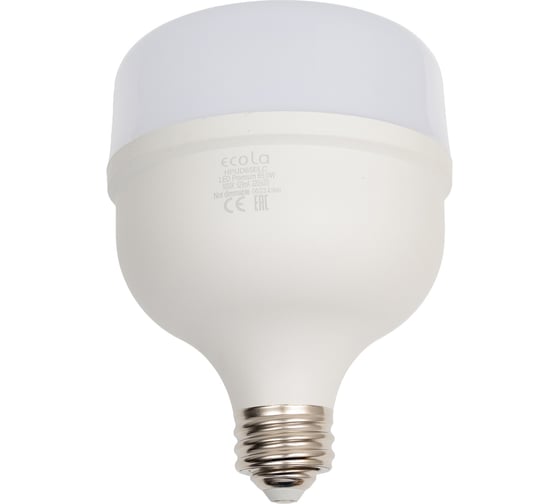 Изображение товара Светодиодная лампа Ecola High Power LED Premium 65W 220V универс. E27/E40 лампа 6000K 240x140mm HPUD65ELC