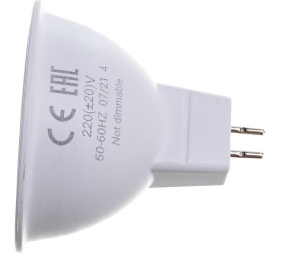 Изображение товара Светодиодная лампа Ecola MR16 LED Premium 10,0W 220V GU5.3 4200K матовая 51x50 M2UV10ELC