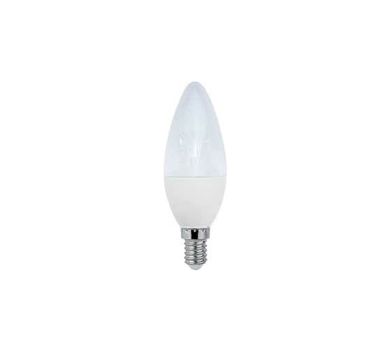 Изображение товара Светодиодная лампа Ecola candle LED Premium 8,0W 220V E14 4000K прозрачная свеча с линзой композит 105x37 C4QV80ELC