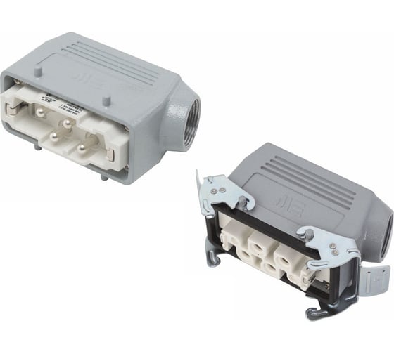 Изображение товара Прямоугольный промышленный разъем Mete Enerji комплект H4K-A2M-A2ZF 685743K