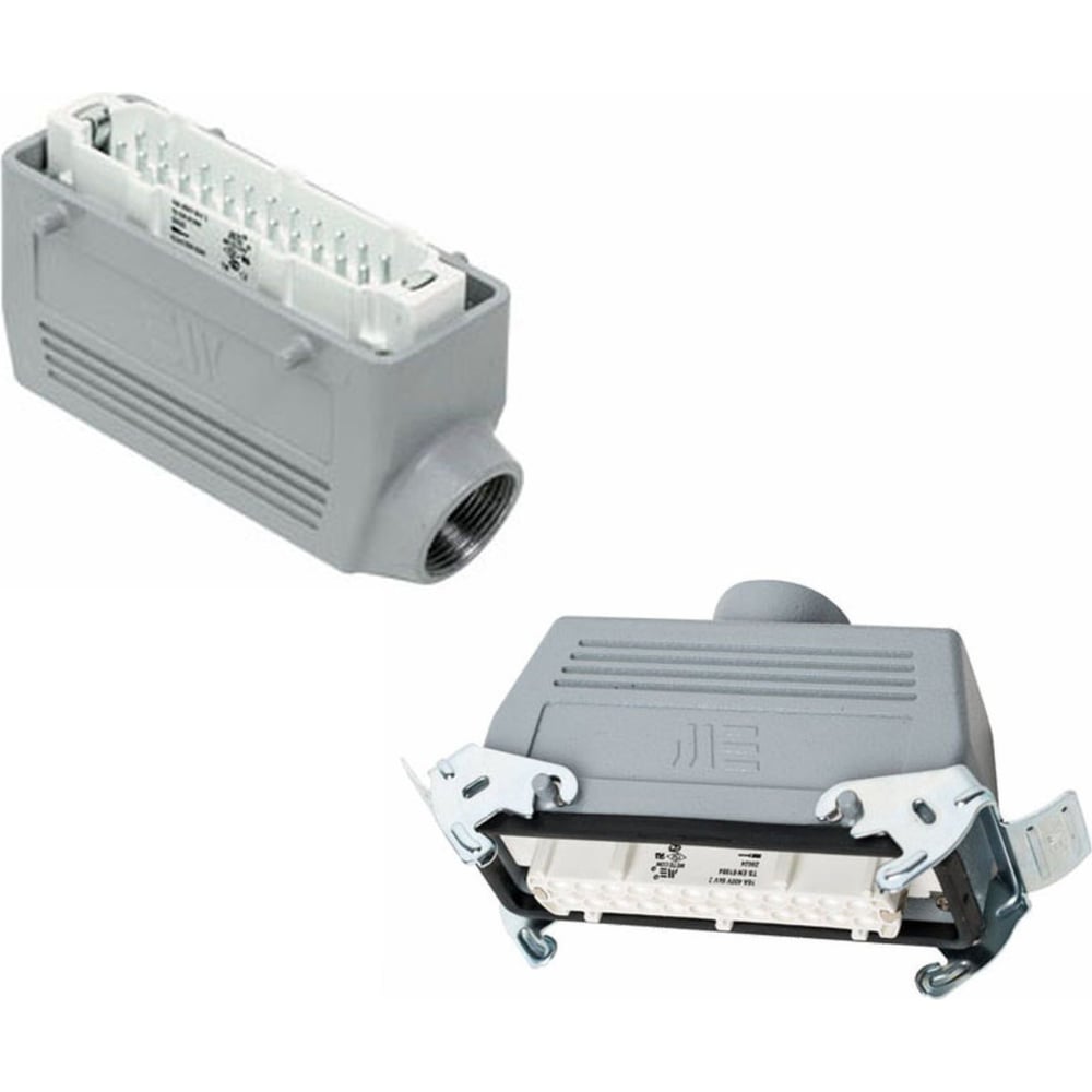 Изображение товара Прямоугольный промышленный разъем Mete Enerji 24 контакта H24E-A2M-B2ZF