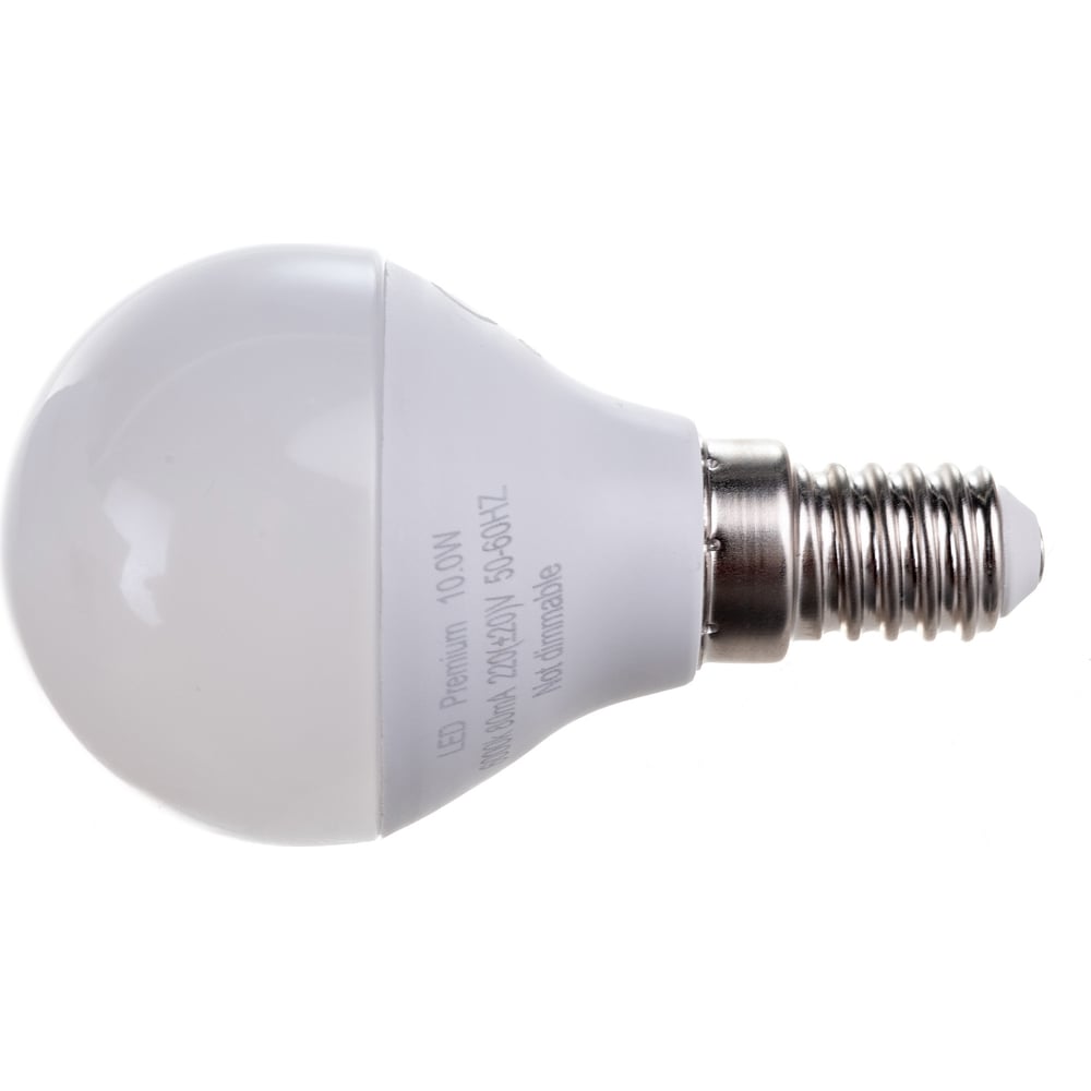 Изображение товара Светодиодная лампа Ecola globe LED Premium 10W G45 220V E14 Модель K4QD10ELC