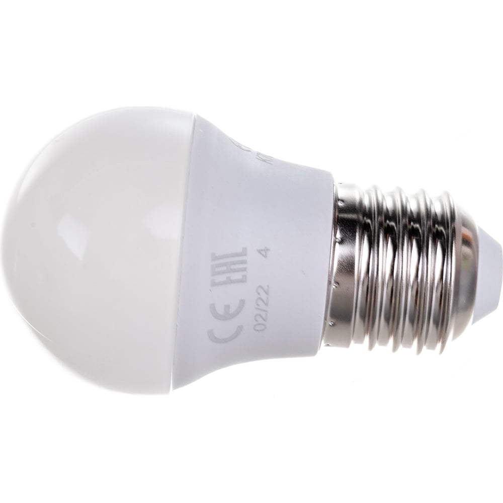 Изображение товара Светодиодная лампа Ecola globe LED Premium 8W G45 220V E27 теплый белый шар